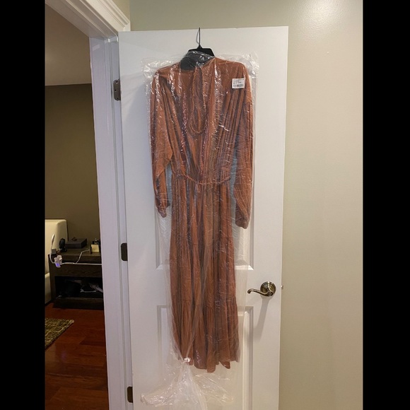 NWT! A.L.C. Jenine Belted Midi Dress - Picture 9 of 14